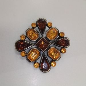 Topaz Brown Women's Brooches